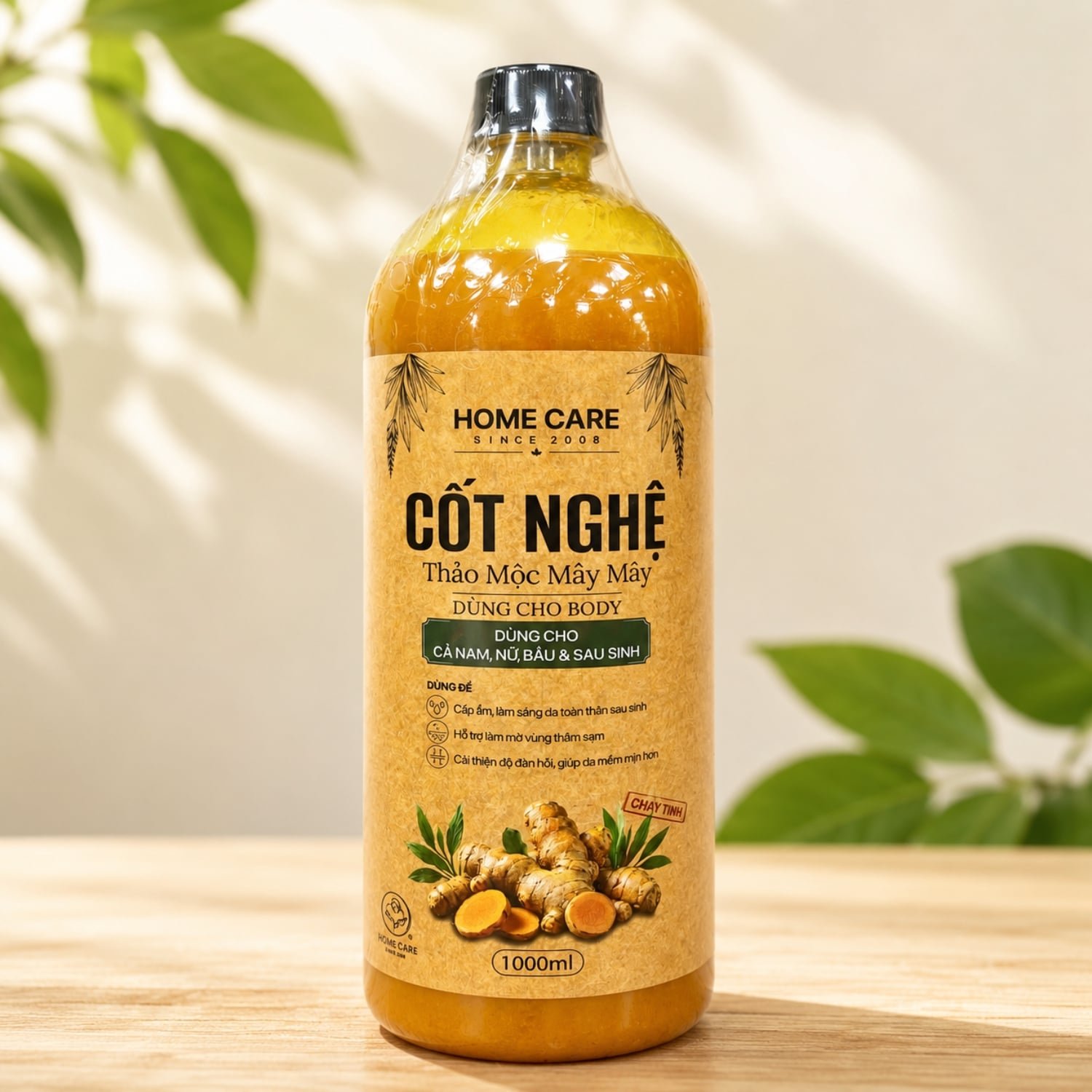 Cốt Nghệ Hạ Thổ Siêu Đặc Mờ Thâm, Sáng Da Toàn Thân Sau Sinh