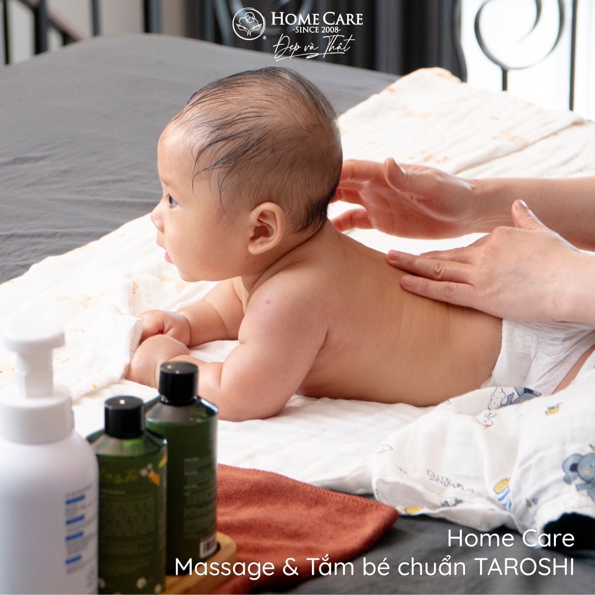 Dầu Massage Giảm Rạn Da Cho Mẹ Bầu Chiết Xuất Từ Dừa