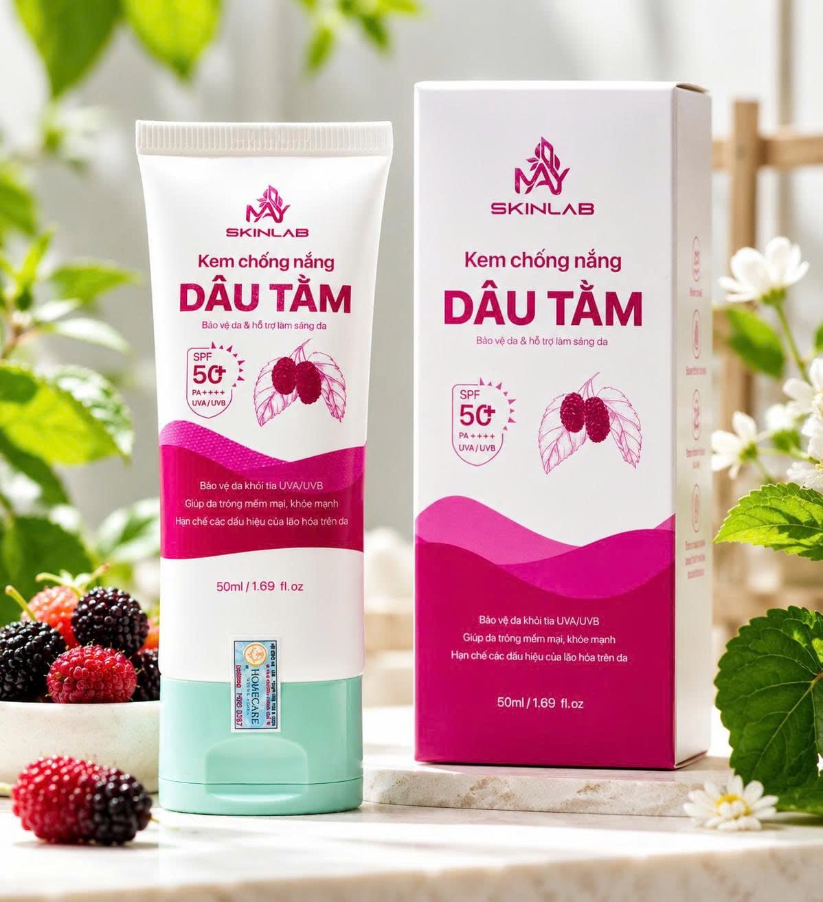 Kem Chống Nắng Nâng Tone Cho Mẹ Bầu SPF 50+ PA++++