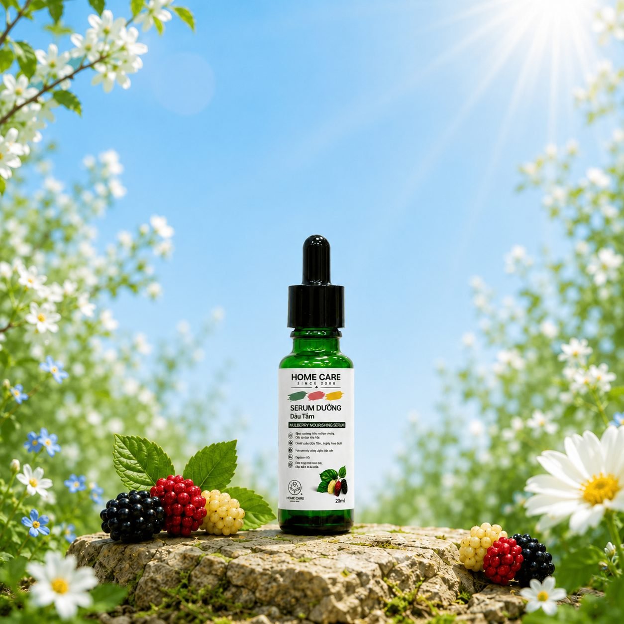 Serum Dưỡng Da Từ Dâu Tằm Giúp Sáng Da, Mờ Thâm, Đều Màu Da