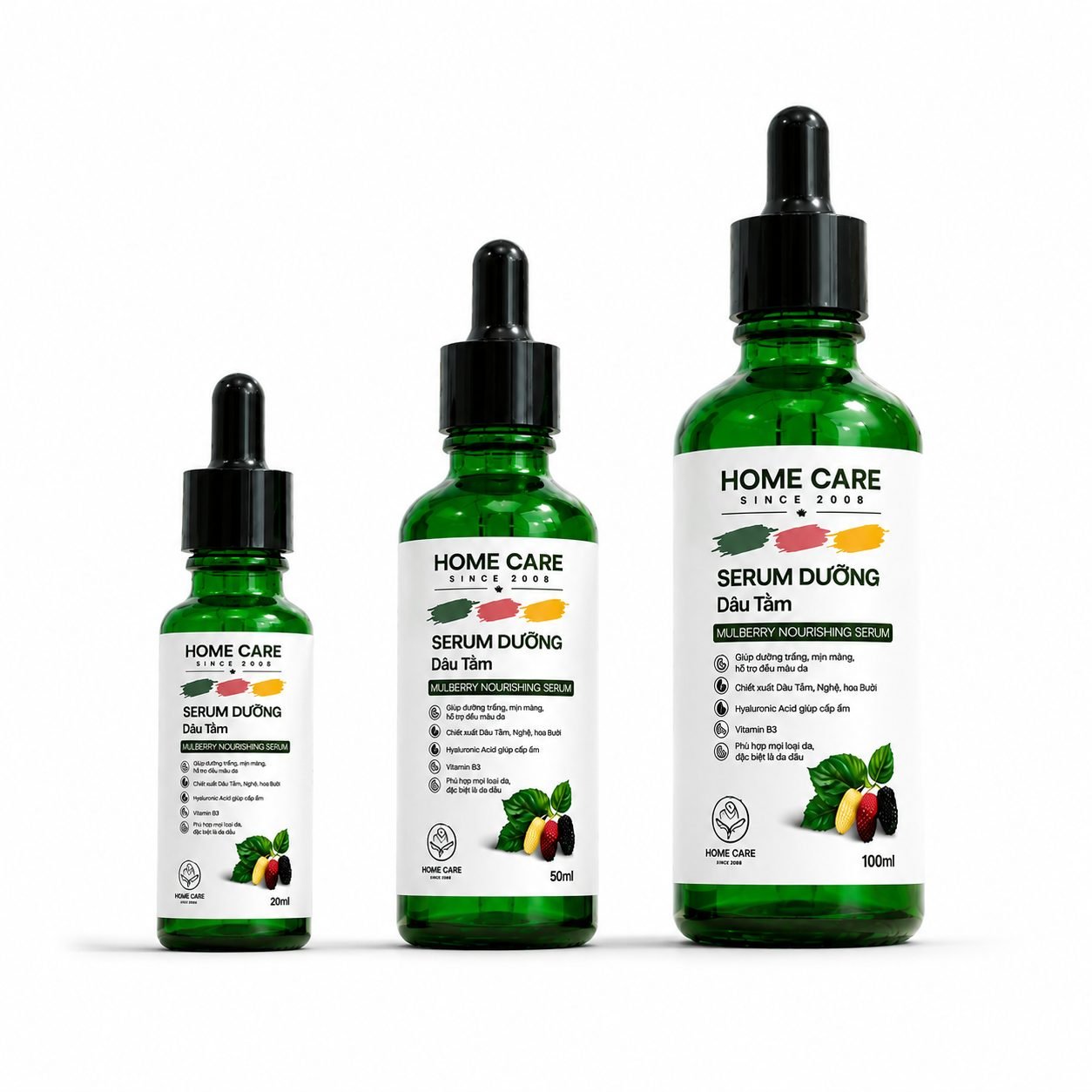 Serum Dưỡng Da Từ Dâu Tằm Giúp Sáng Da, Mờ Thâm, Đều Màu Da