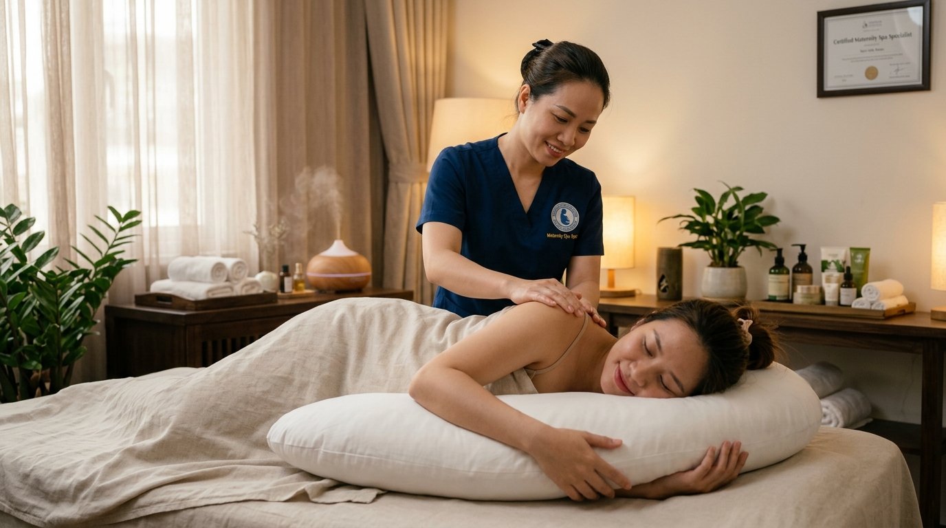 Chăm sóc cơ thể bằng liệu trình massage bầu giúp giải tỏa căng thẳng và giảm đau nhức