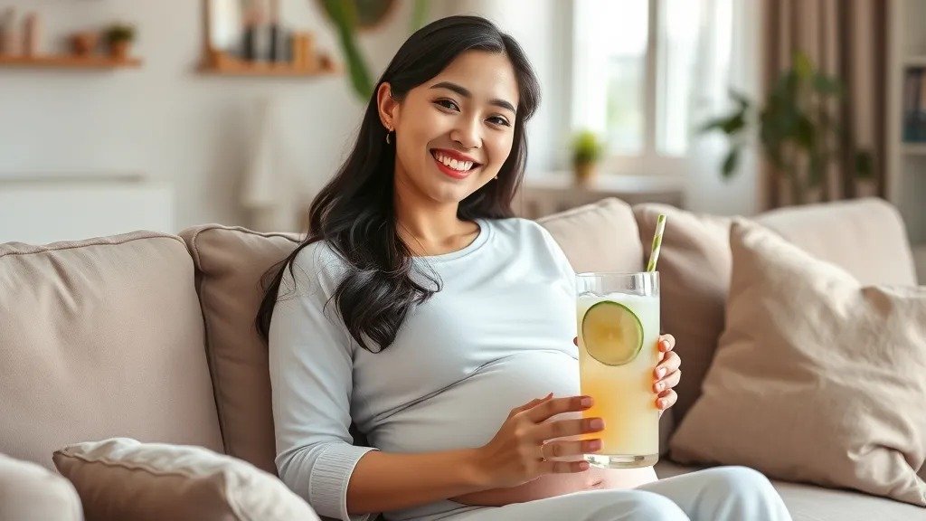 bà bầu uống nước dừa được không