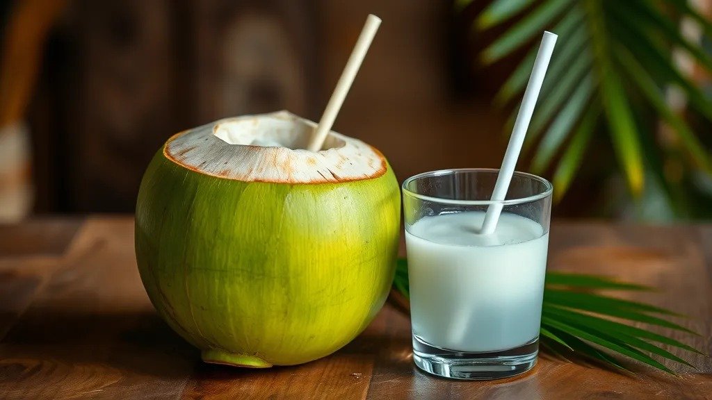 bà bầu uống nước dừa được không
